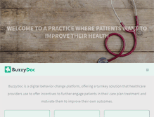 Tablet Screenshot of buzzydoc.com